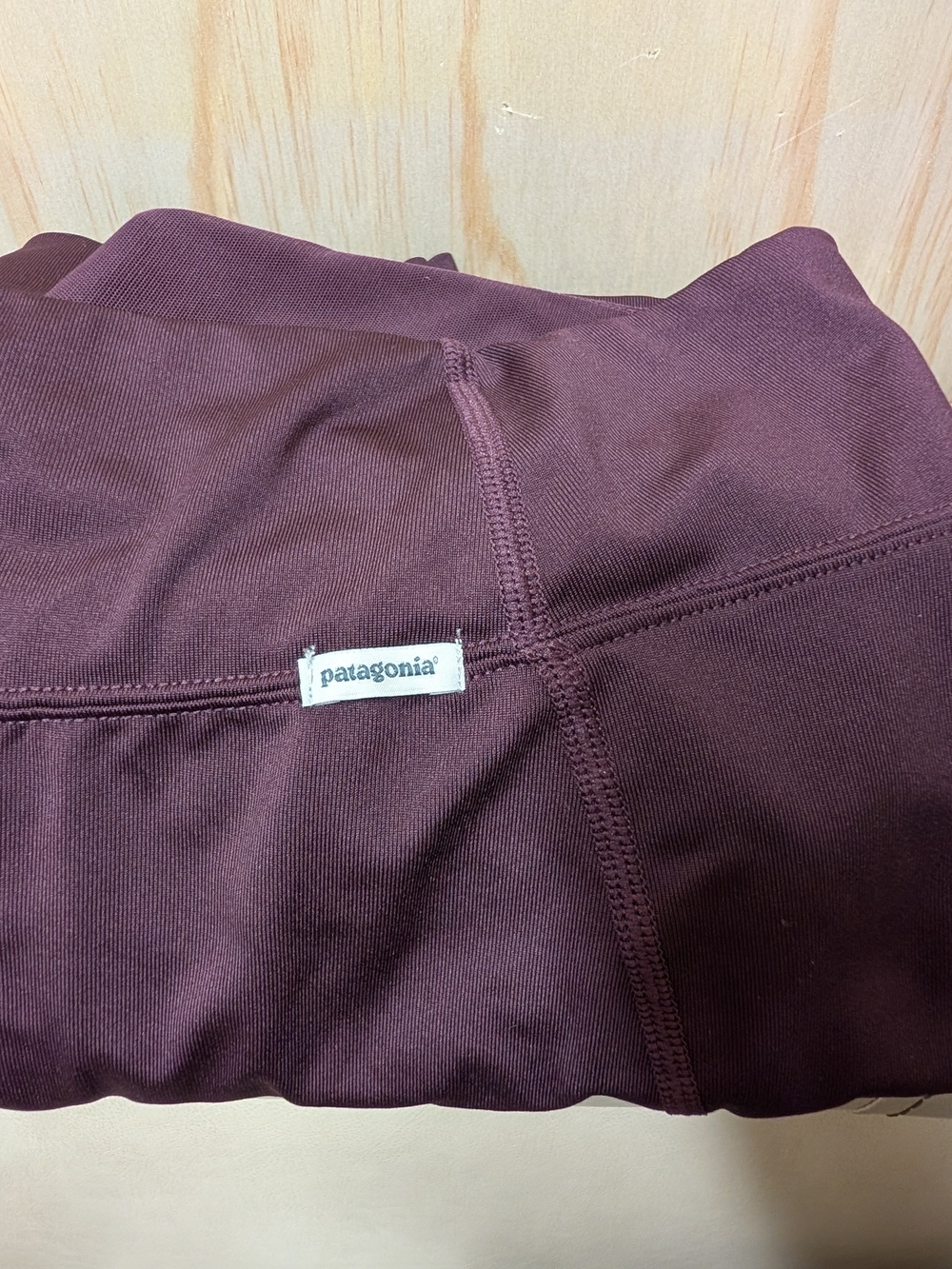 Patagonia Maroon Leggings / Active Bottoms